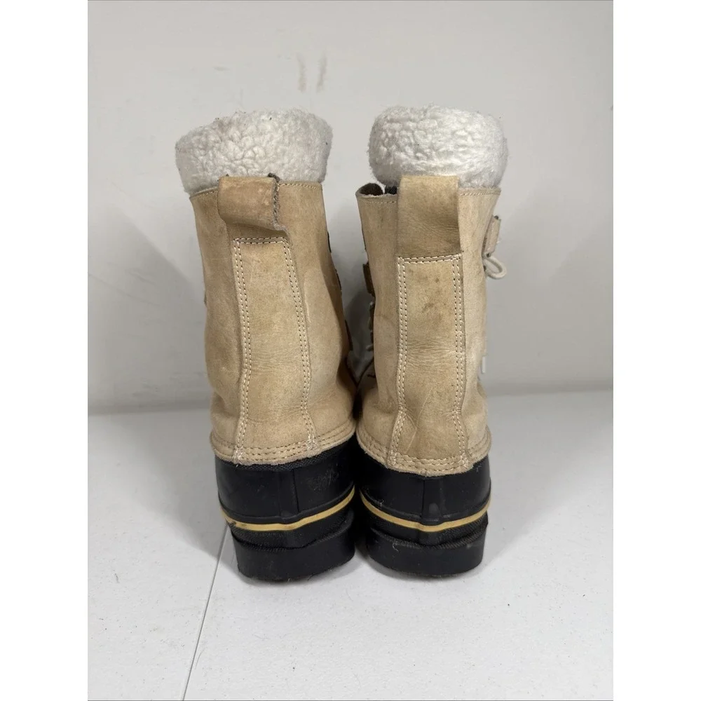 Western Chief Snow Boots Mens Size‎ 9 Rubber Full Sherpa Lined Weatherproof